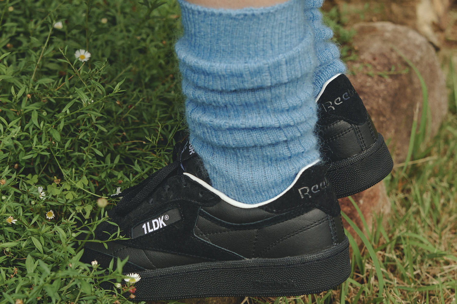 1LDK 0 × 発売REEBOK \u201cBlack\u201d (ワンエル 1ldk コラボ 