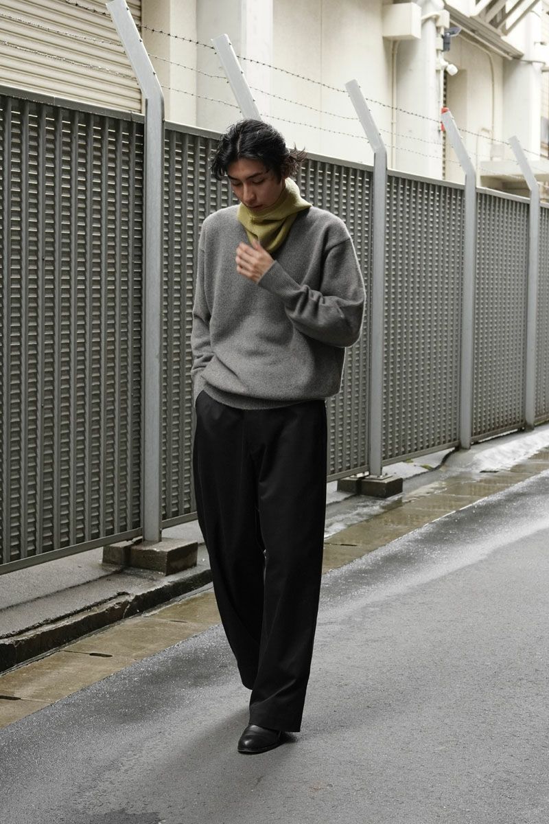 NO TUCK CHINO TROUSERS[BLACK] | 1LDK (ワンエルディーケー) 公式サイト