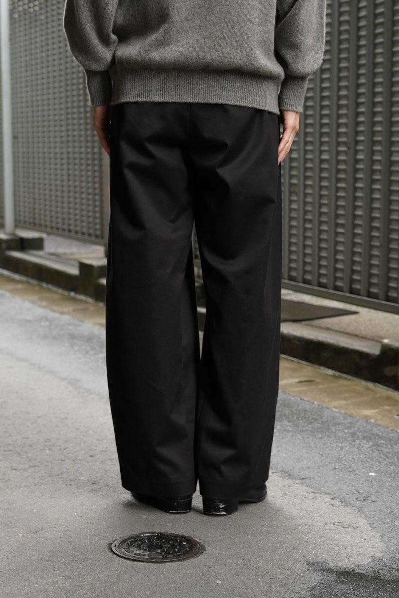 美品T. japan tuck chino pants タックチノパンツ36黒 tuck chino pants - T. japan｜official online shop