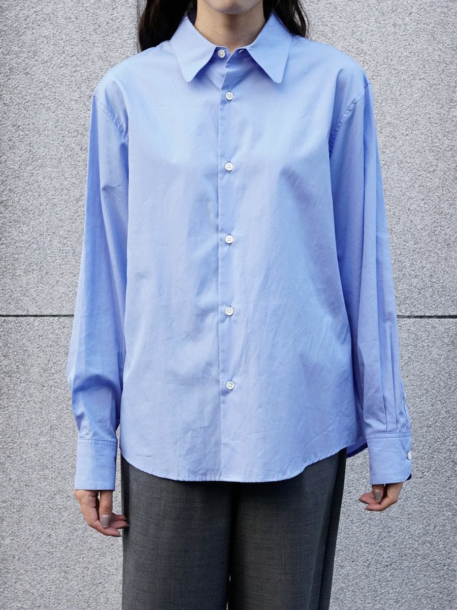 MY BASIC REGULAR COLLAR SHIRT[SAX] | 1LDK (ワンエルディーケー