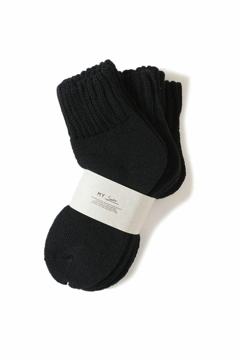 WOMEN'S 3P PILE SOCKS[BLACK] | 1LDK (ワンエルディーケー) 公式サイト