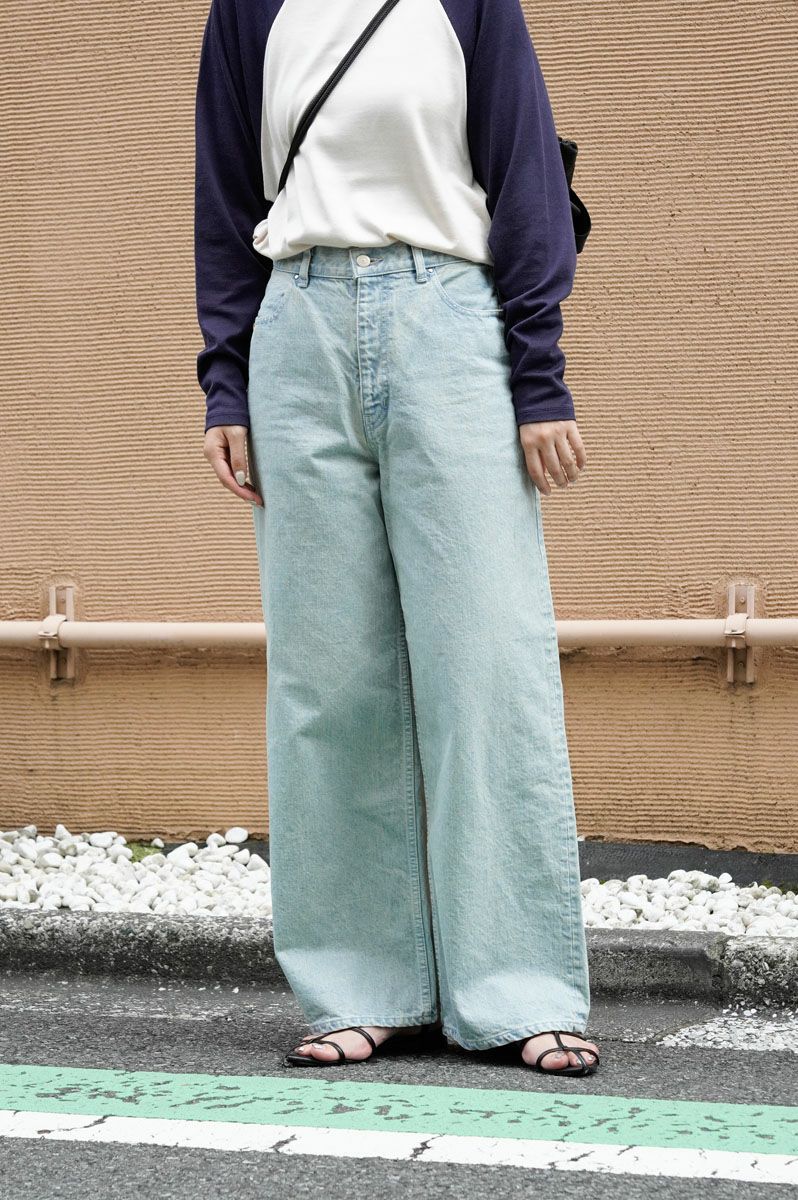 THE BASIC JEANS ICEPINK デニムパンツ SHISHIKUI ICEPINK BASIC JEANS