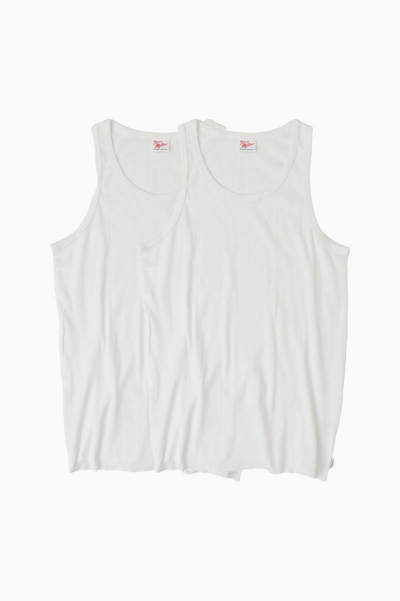 MILLER 2PAC TANK TOP[WHITE] | 1LDK (ワンエルディーケー) 公式サイト