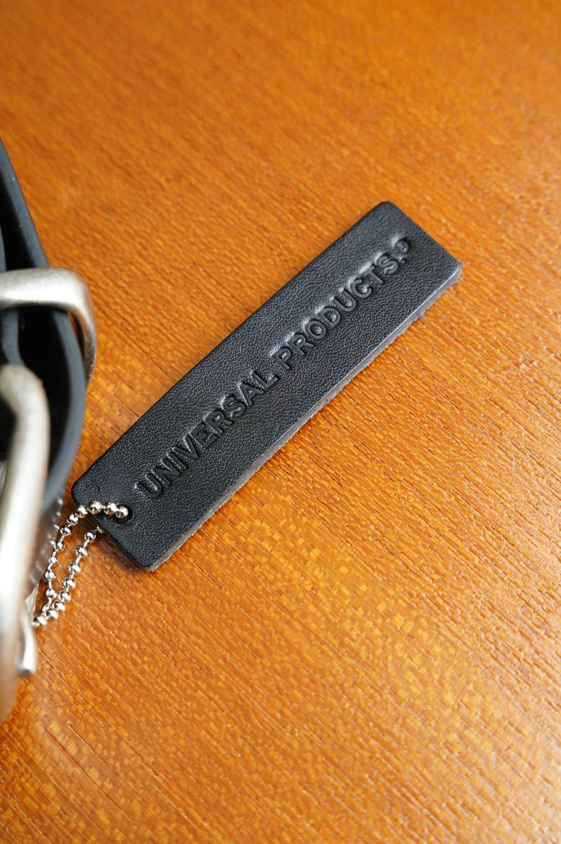 LEATHER BELT[BLACK] | 1LDK (ワンエルディーケー) 公式サイト