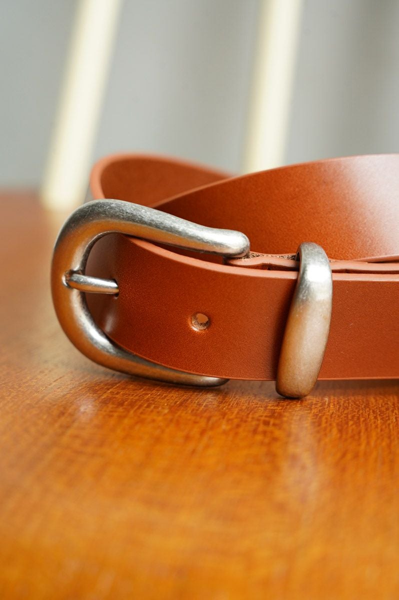 LEATHER BELT[BROWN] | 1LDK (ワンエルディーケー) 公式サイト