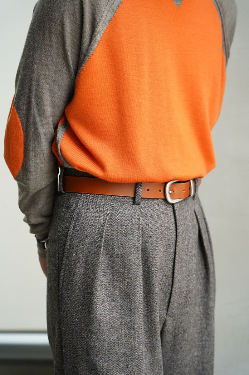 LEATHER BELT[BROWN] | 1LDK (ワンエルディーケー) 公式サイト