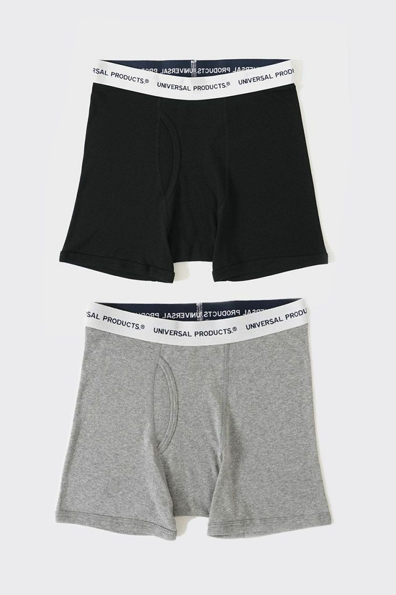 2P BOXER SHORTS[BLACK] | 1LDK (ワンエルディーケー) 公式サイト