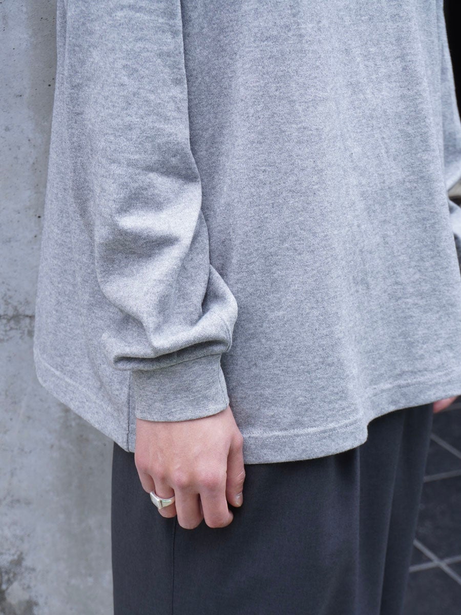 WIDE L/S TEE[GRAY] | 1LDK (ワンエルディーケー) 公式サイト