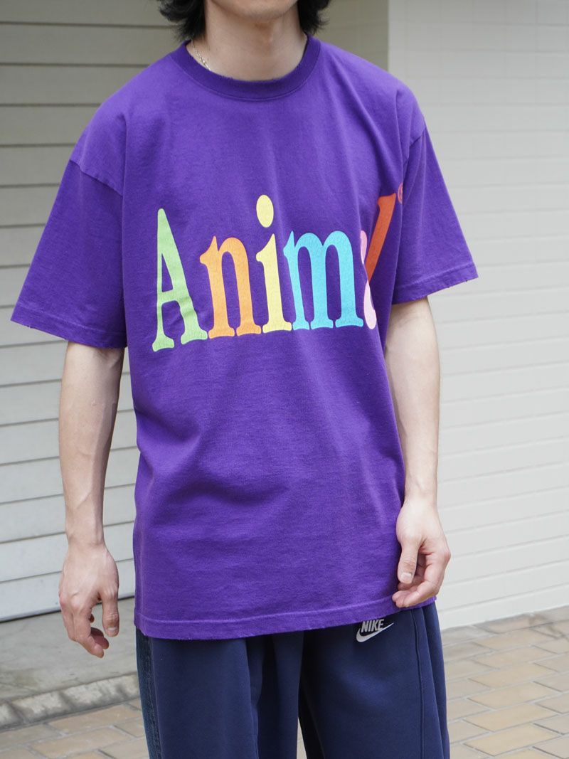 Animals Letter T-SHIRT[PURPLE] | 1LDK (ワンエルディーケー) 公式サイト