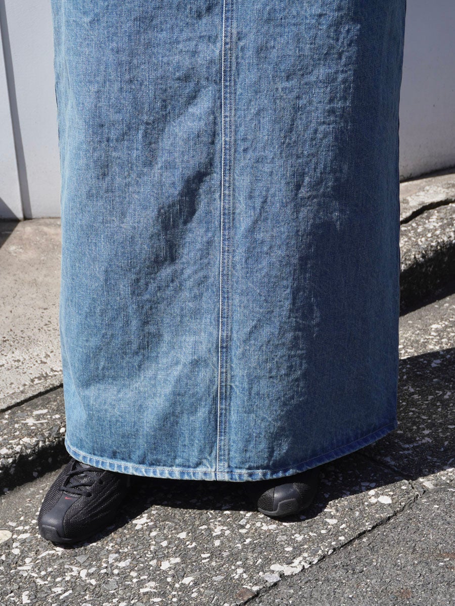DENIM MAXI SKIRT[BLUE] | 1LDK (ワンエルディーケー) 公式サイト