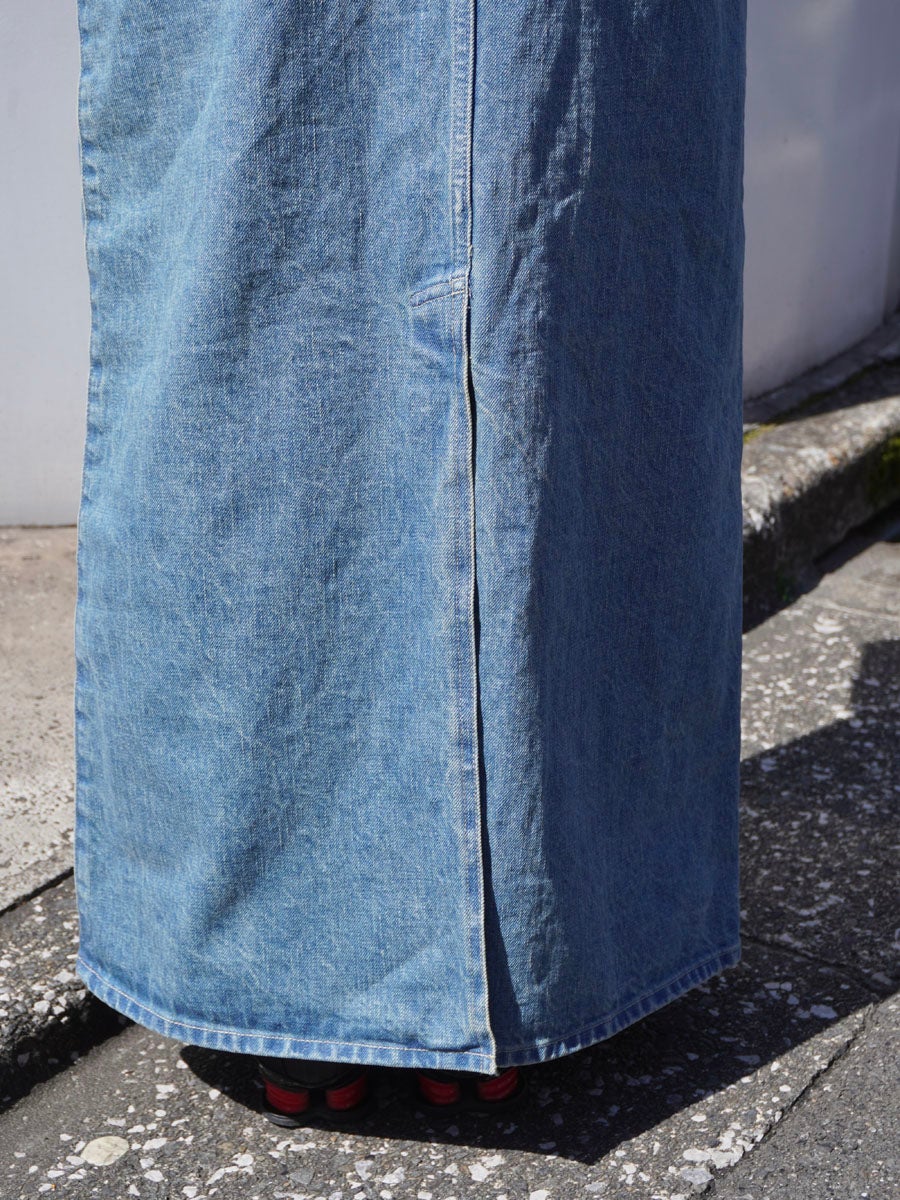 DENIM MAXI SKIRT[BLUE] | 1LDK (ワンエルディーケー) 公式サイト