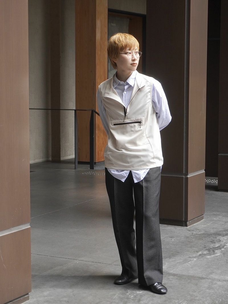Flow Pullover Vest[brich white] | 1LDK (ワンエルディーケー) 公式サイト