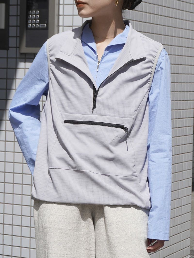 週末値下げ！MY___  マイコットンベスト　1LDK 新品 MY___のリバーシブルベスト - 1LDK AOYAMA
