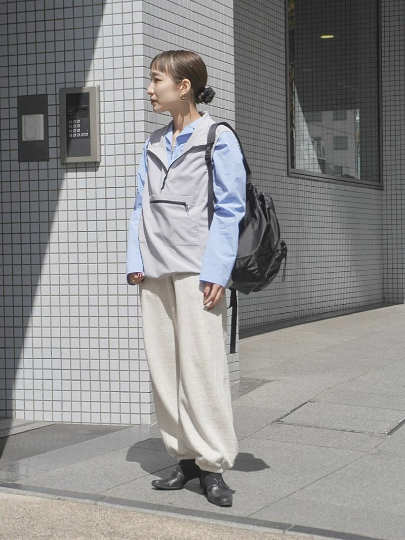 Flow Pullover Vest[light grey] | 1LDK (ワンエルディーケー) 公式サイト