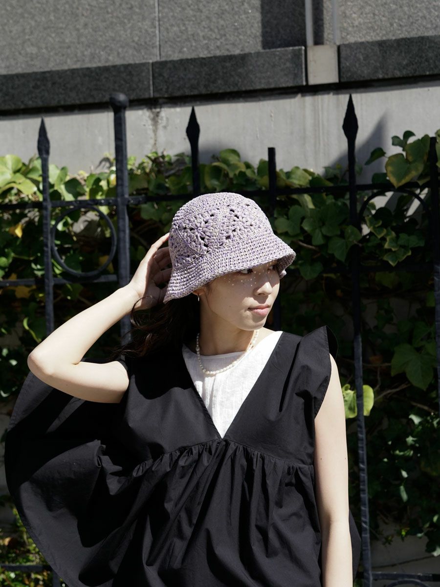 Linaria Hand Hat[Lavender Mix] | 1LDK (ワンエルディーケー) 公式サイト