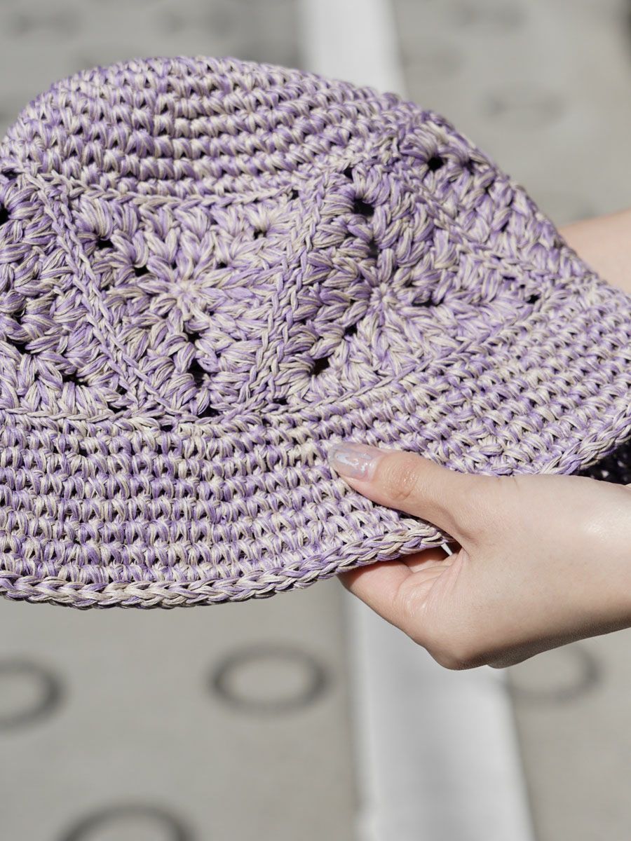 Linaria Hand Hat[Lavender Mix] | 1LDK (ワンエルディーケー) 公式サイト