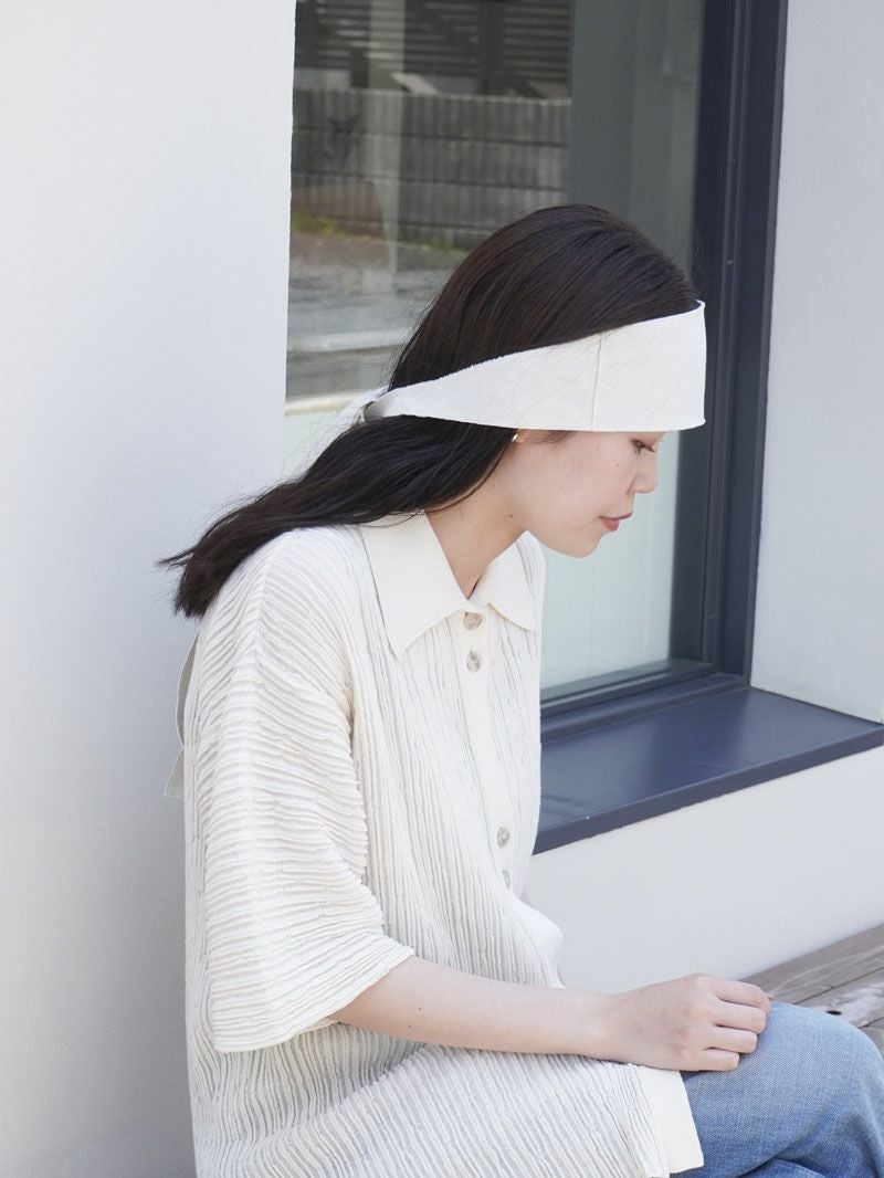 Denim Hairband[Ivory] | 1LDK (ワンエルディーケー) 公式サイト