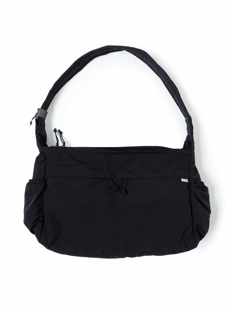 BIG NYLON SHOULDER BAG[BLACK] | 1LDK (ワンエルディーケー) 公式サイト