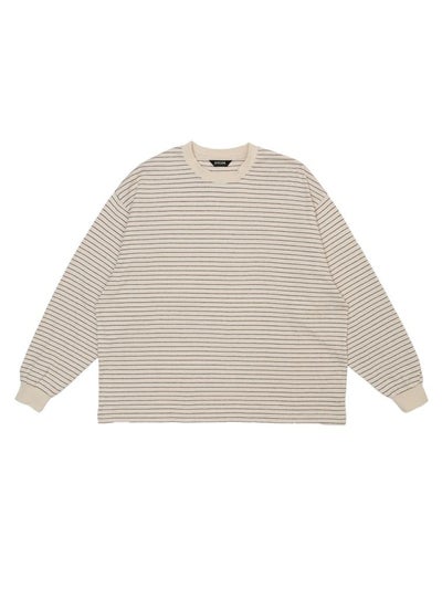 BORDER WIDE L/S TEE[IVORY] | 1LDK (ワンエルディーケー) 公式サイト