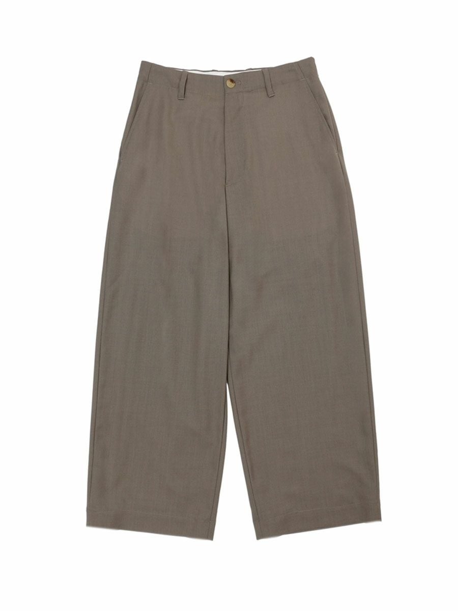 パンツ SUMMER WOOL WIDE TROUSERS SUMMER WOOL WIDE TROUSERS[GREIGE] | 1LDK (ワンエルディーケー) 公式