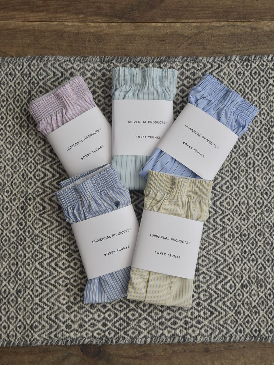COTTON TRANKS[BLUE STRIPE] | 1LDK (ワンエルディーケー) 公式サイト