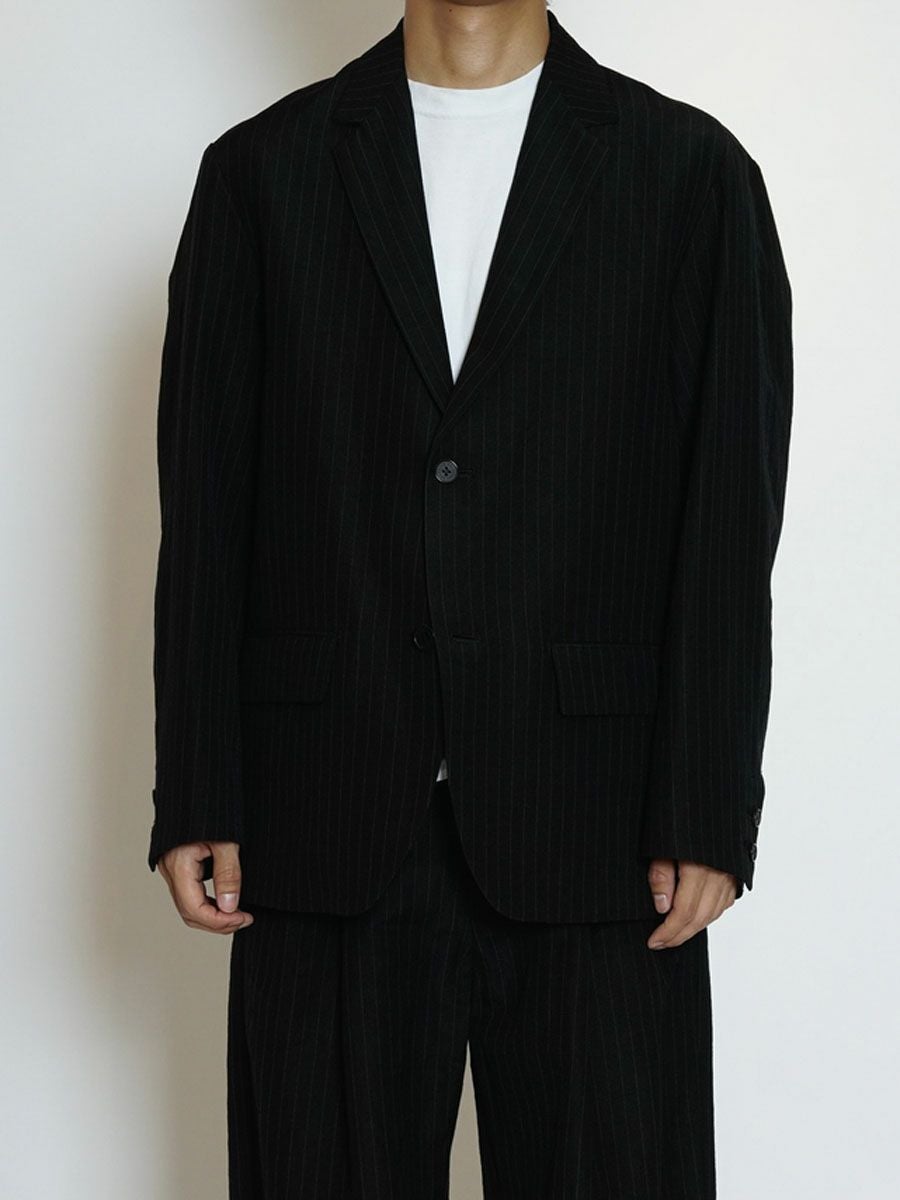 WOOL LINEN 2B JACKET[STRIPE] | 1LDK (ワンエルディーケー) 公式サイト