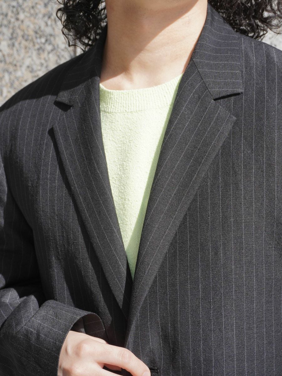 WOOL LINEN 2B JACKET[STRIPE] | 1LDK (ワンエルディーケー) 公式サイト