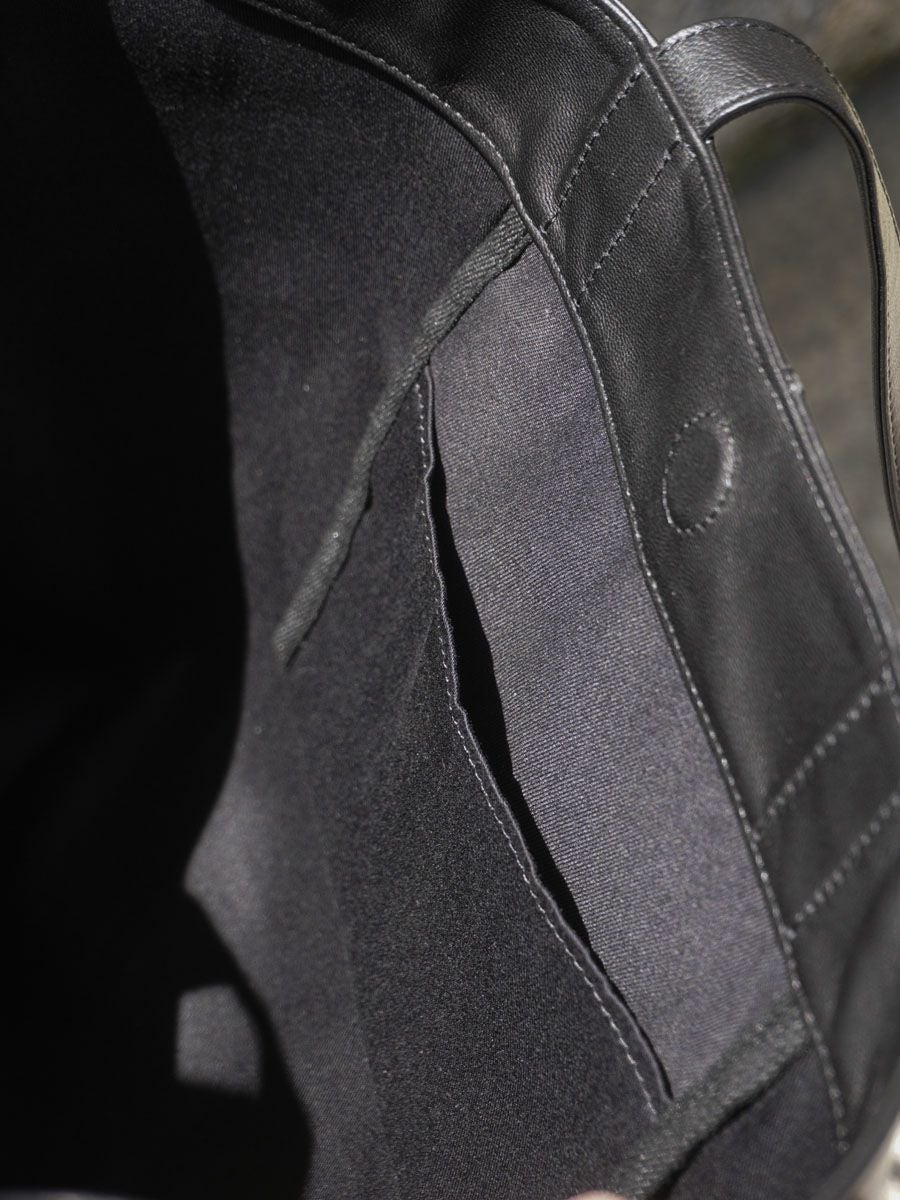 LEATHER BAG[BLACK] | 1LDK (ワンエルディーケー) 公式サイト