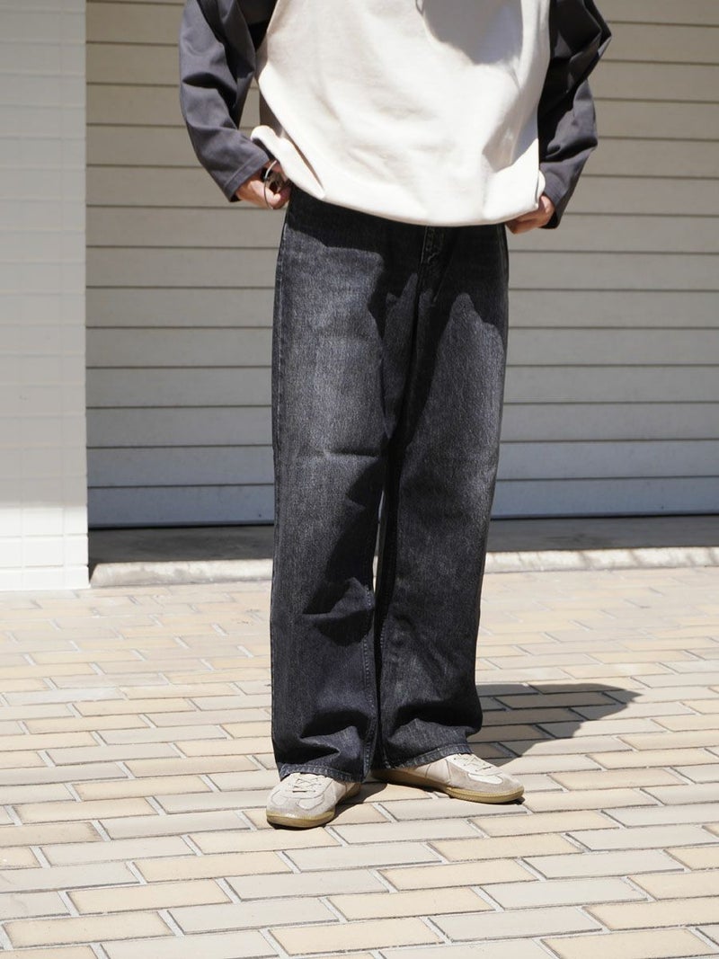 ReverseLoopDenim 5PocketBaggyEasyPants