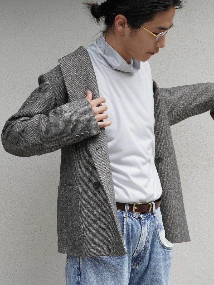 トップス 超長綿ハイネック・Aライントップス/DoCLASSE