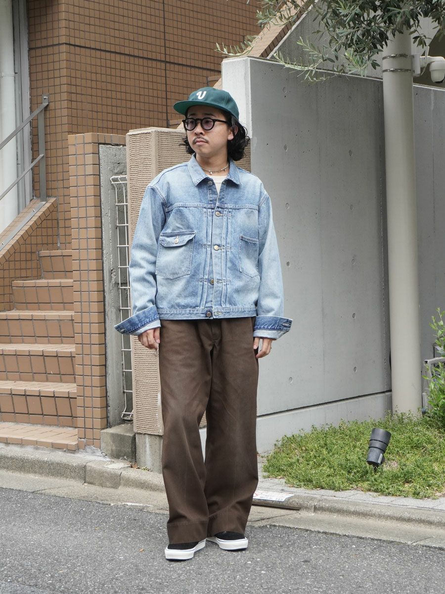 Unlikely Time Travel Trucker Jacket 1977Wash[Vintage Indigo