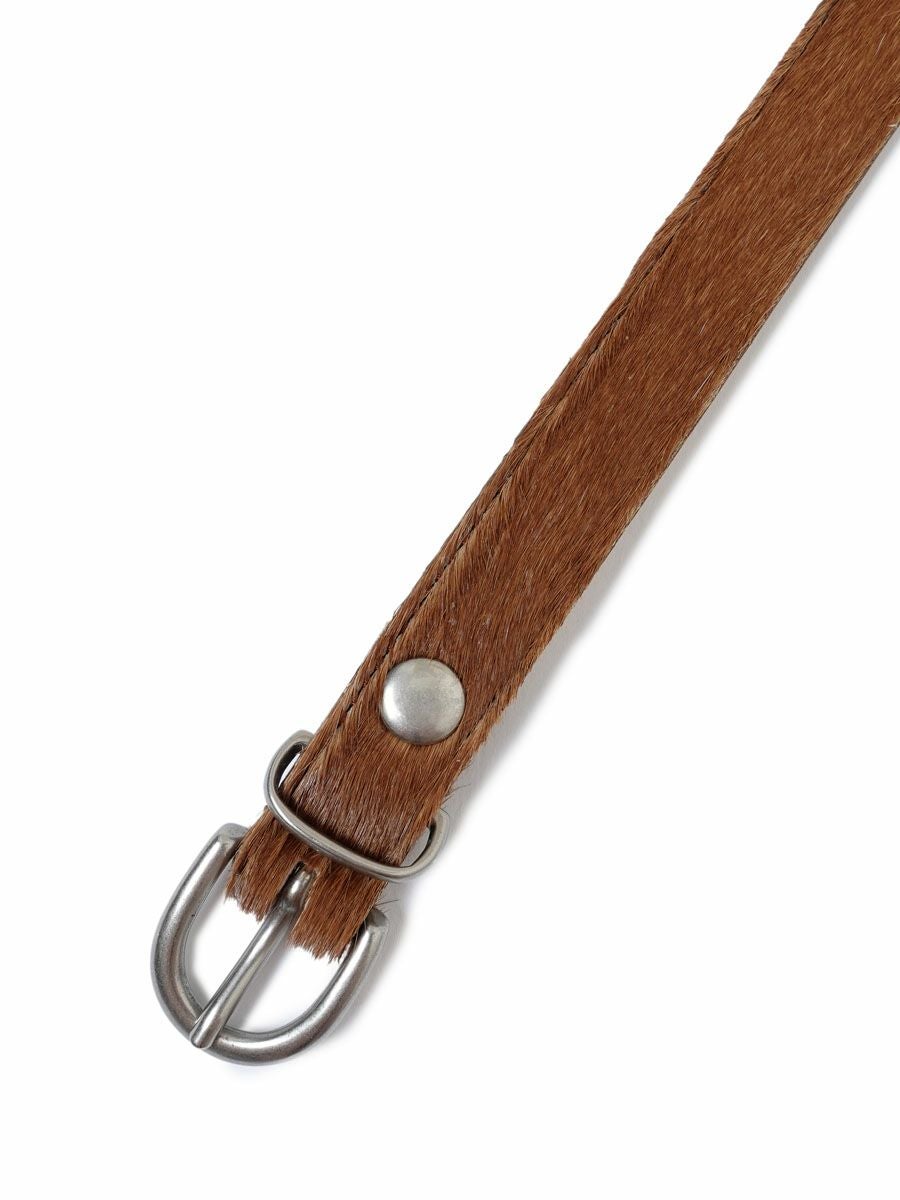Western-Belt Horse Hair[BROWN] | 1LDK (ワンエルディーケー) 公式サイト