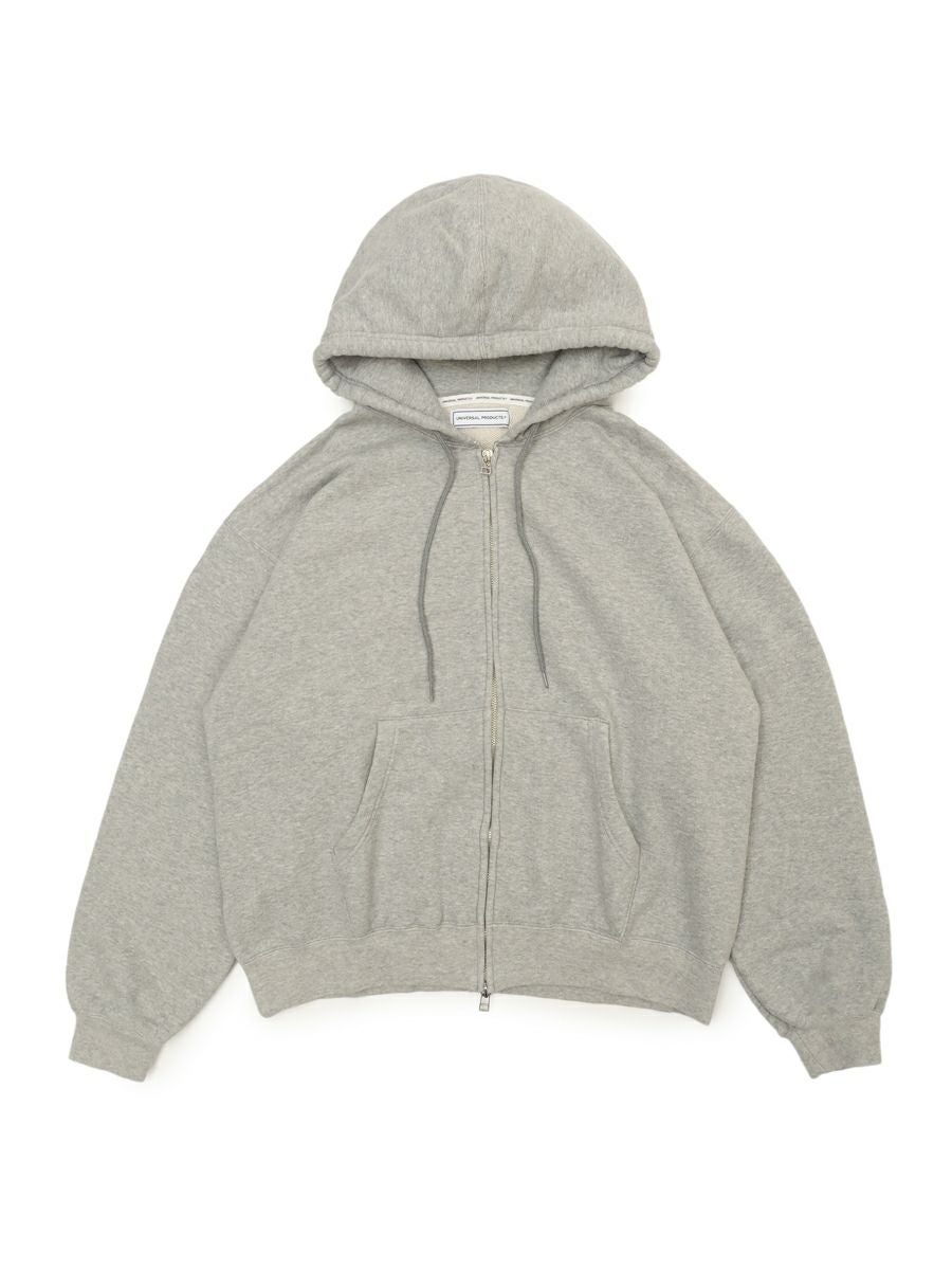 UNIVERSALPRODUCTS ジップアップパーカー フーディ グレー 2 JUMBERCA ZIP UP HOODIE[GRAY] | 1LDK (ワンエルディーケー) 公式サイト
