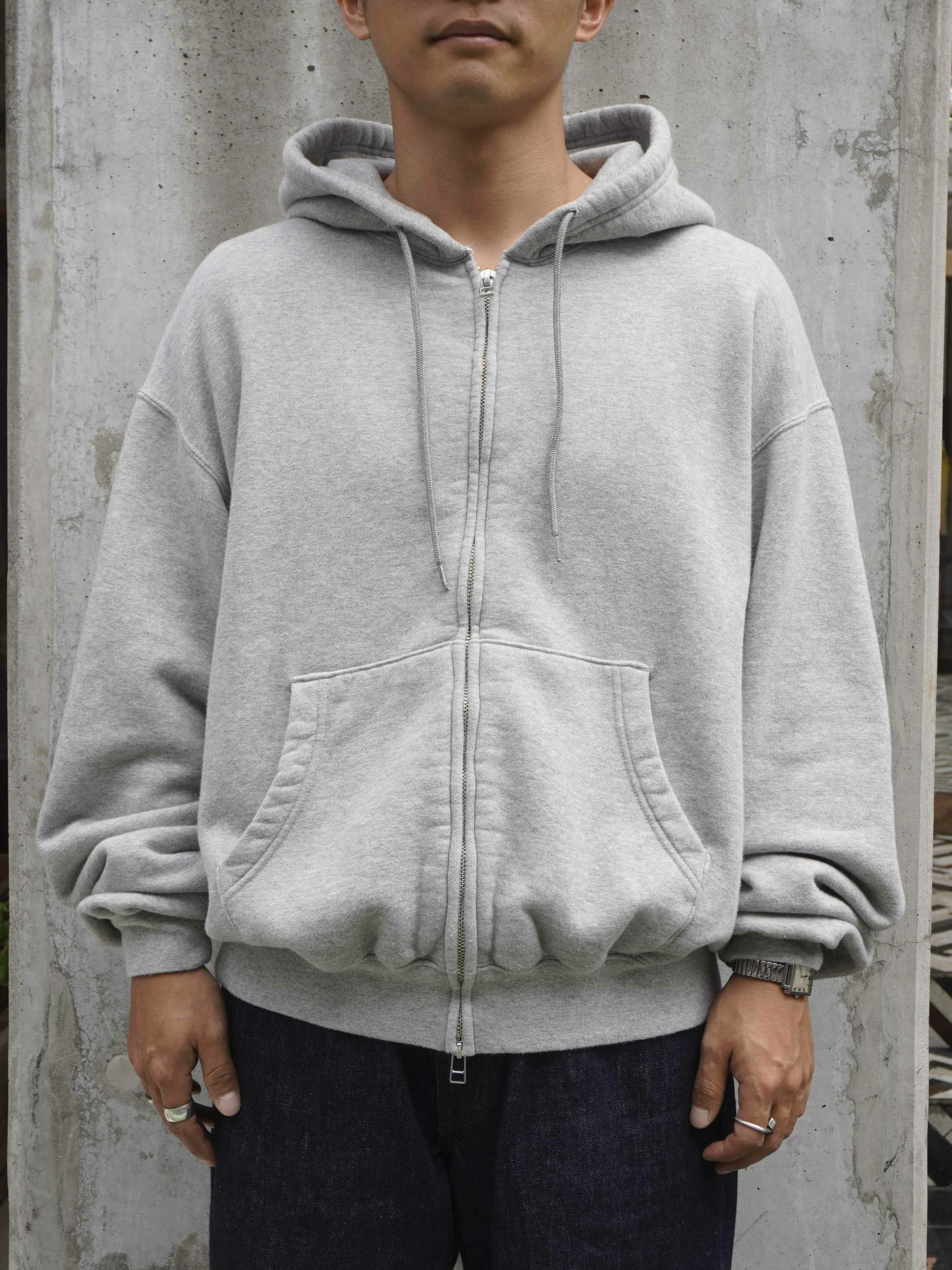 UNIVERSALPRODUCTS ジップアップパーカー フーディ グレー 2 JUMBERCA ZIP UP HOODIE[GRAY] | 1LDK (ワンエルディーケー) 公式サイト