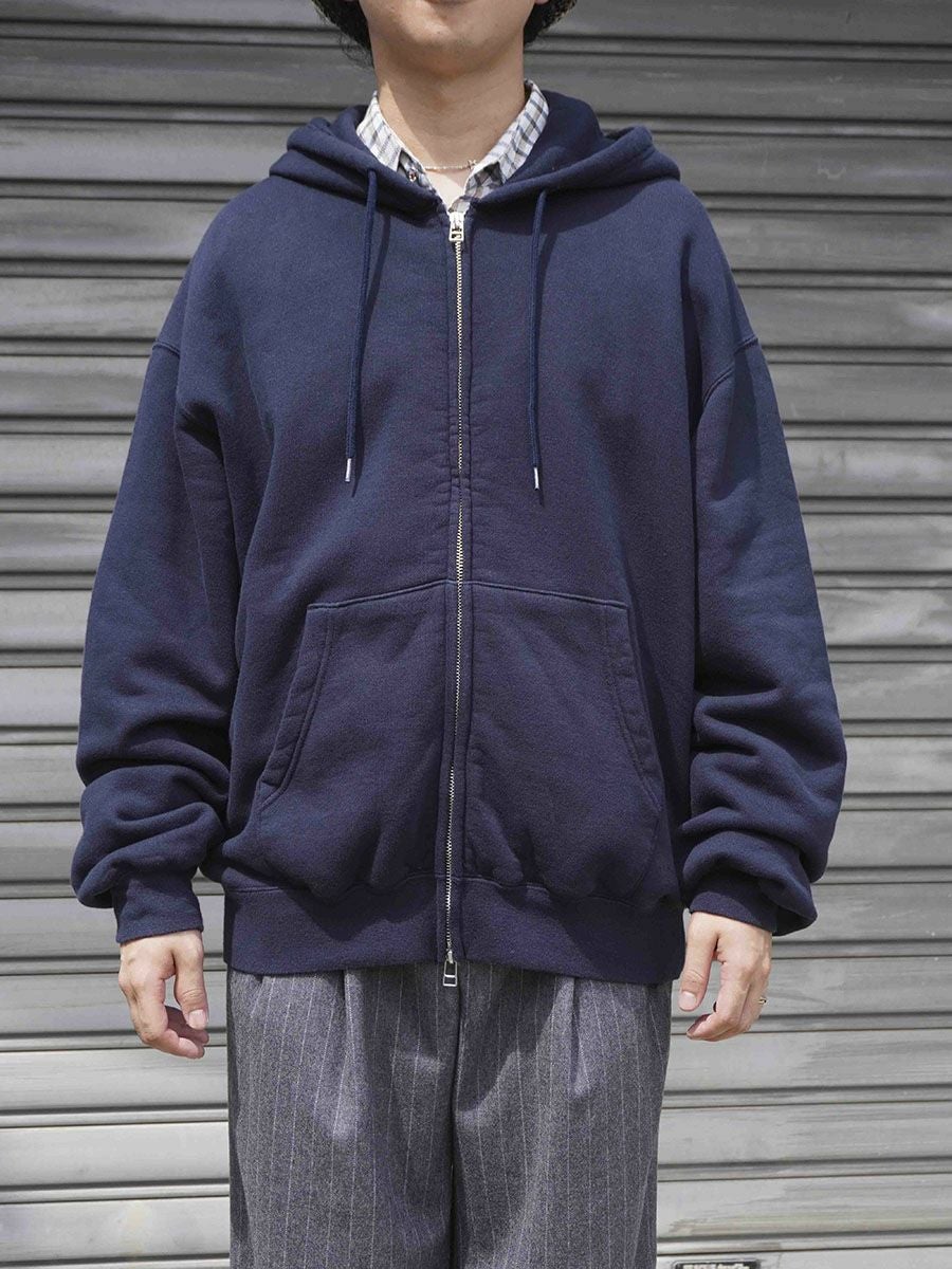 JUMBERCA ZIP UP HOODIE[NAVY] | 1LDK (ワンエルディーケー) 公式サイト