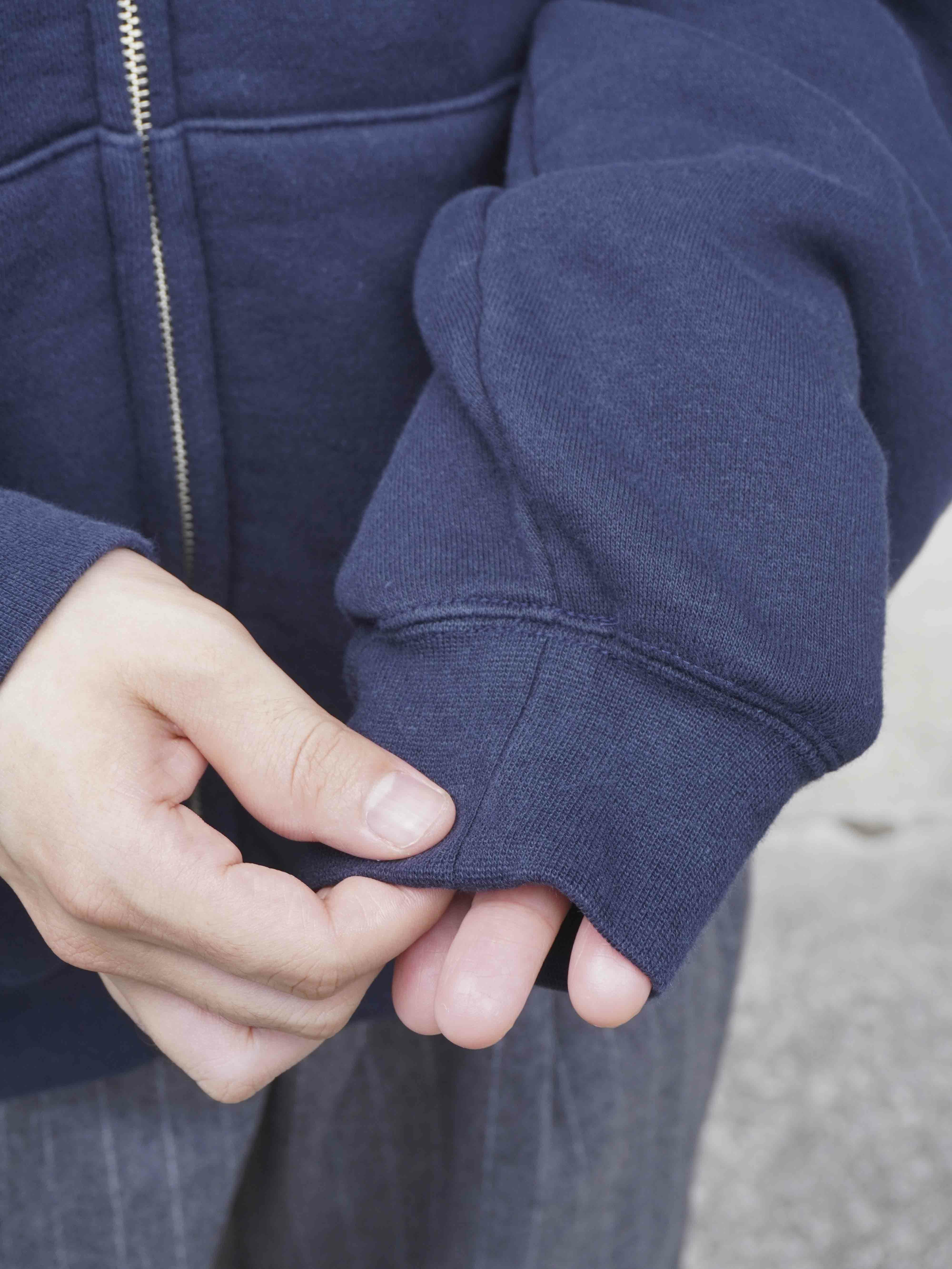 JUMBERCA ZIP UP HOODIE[NAVY] | 1LDK (ワンエルディーケー) 公式サイト