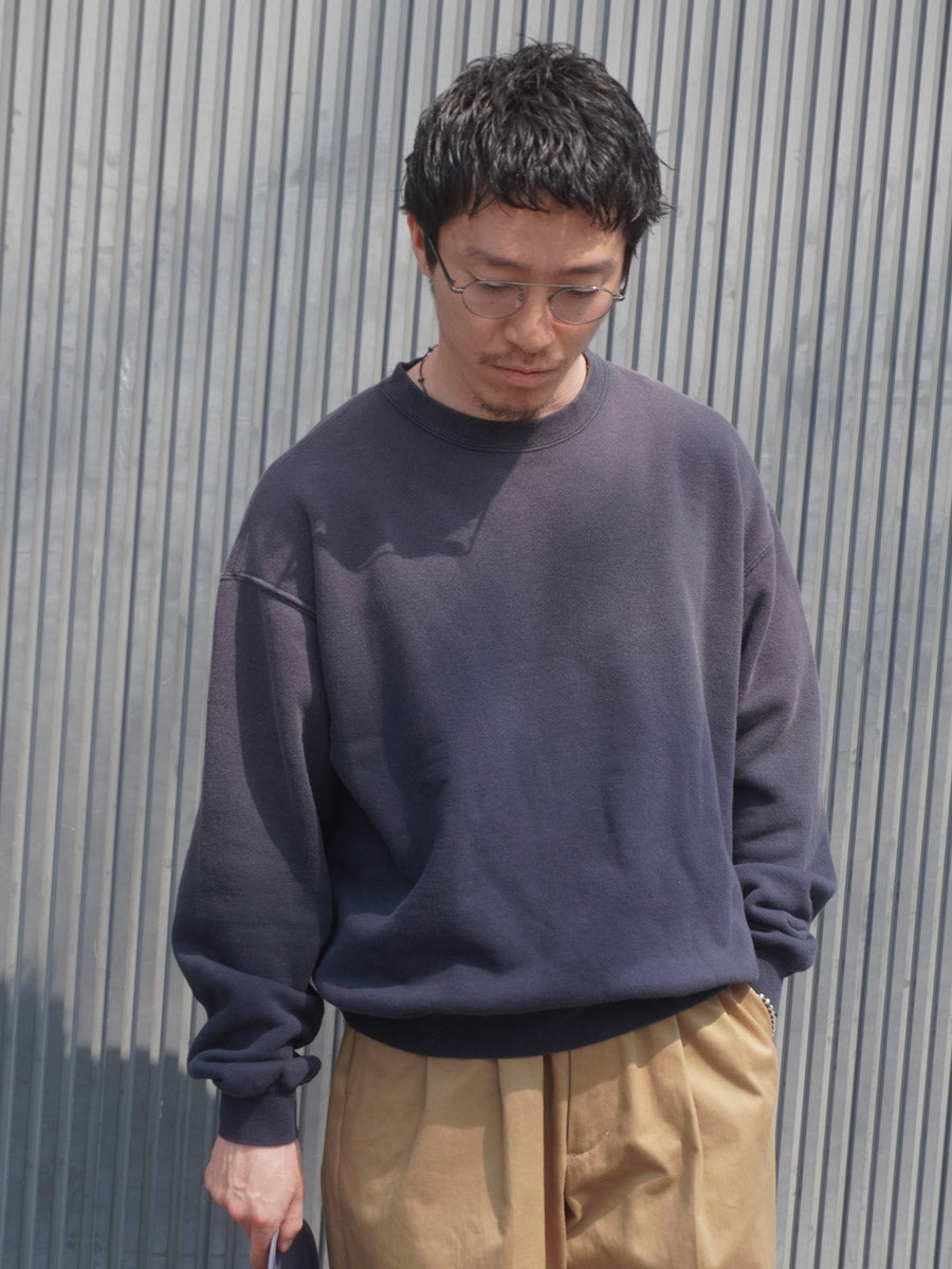 ユニバーサルプロダクツ スウェット JUMBERCA CREWNECK JUMBERCA SWEAT CREW NECK VINTAGE[VINTAGE NAVY] | 1LDK (ワンエル