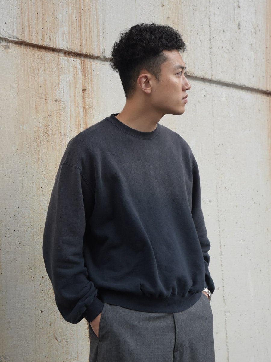JUMBERCA SWEAT CREW NECK VINTAGE[VINTAGE NAVY] | 1LDK (ワンエル