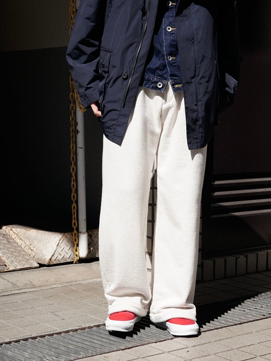 JUMBERCA SWEAT STRAIGHT TROUSERS[OATMEAL] | 1LDK (ワンエル