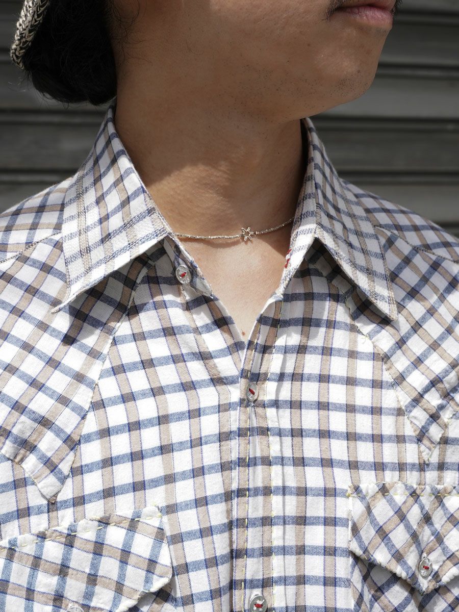 トップス MAATEE&SONSGUPTA WESTERN WHITE PLAID GUPTA WESTERN[white plaid] | 1LDK (ワンエルディーケー) 公式サイト