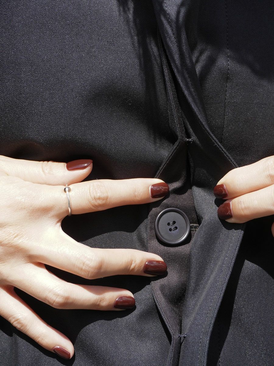 MY BASIC TRENCH COAT[BLACK] | 1LDK (ワンエルディーケー) 公式サイト