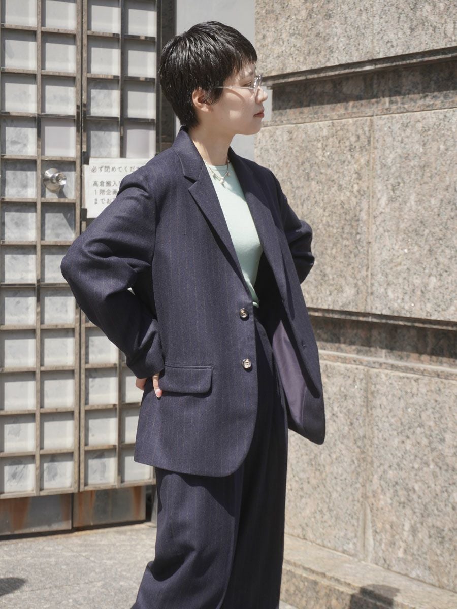 WOOL CHECK TAILORED JACKET[GRAY CHECK] | 1LDK (ワンエルディーケー