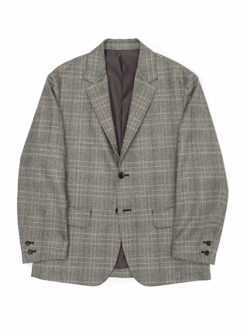 WOOL CHECK TAILORED JACKET[GRAY CHECK] | 1LDK (ワンエルディーケー 