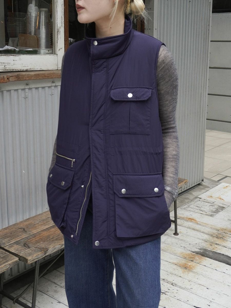 OVERSIZED PADDED GILLET[NAVY] | 1LDK (ワンエルディーケー) 公式サイト