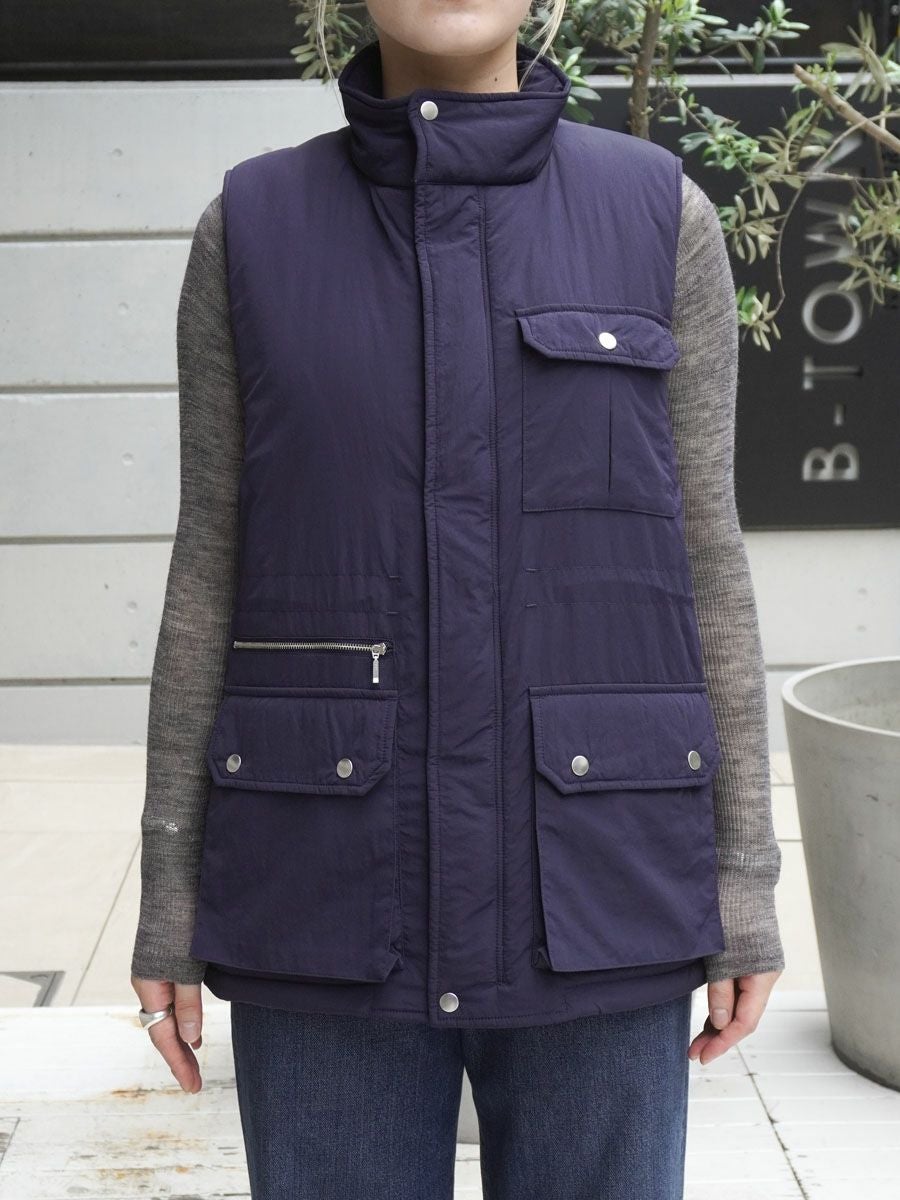 OVERSIZED PADDED GILLET[NAVY] | 1LDK (ワンエルディーケー) 公式サイト