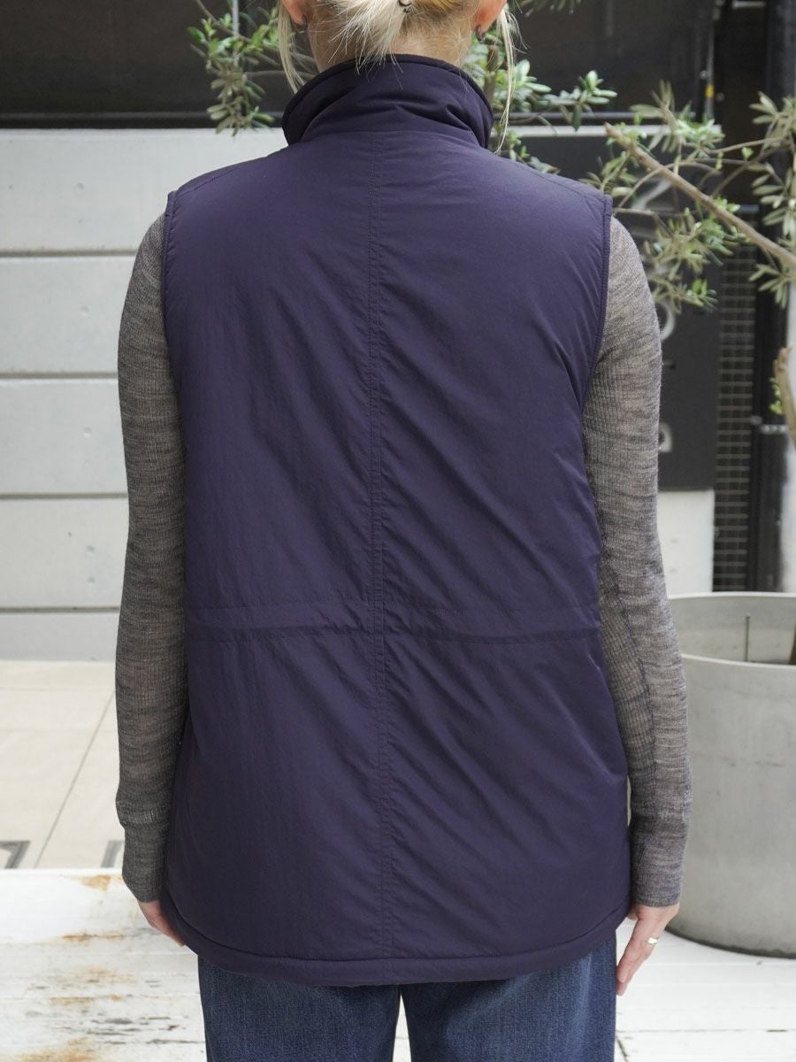 ベスト/ジレ  Long Gillet Navy gypsohila ジレ / ベスト | gypsohila