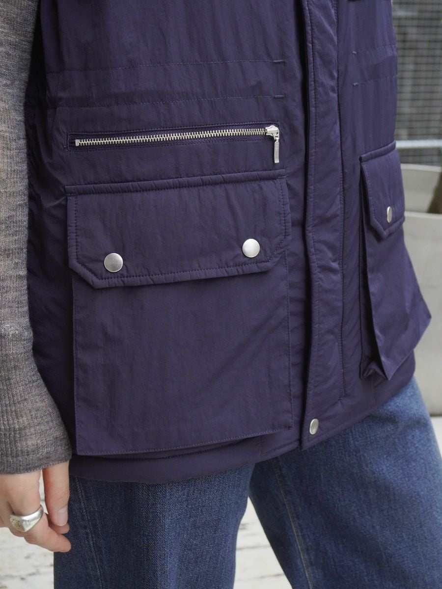 OVERSIZED PADDED GILLET[NAVY] | 1LDK (ワンエルディーケー) 公式サイト
