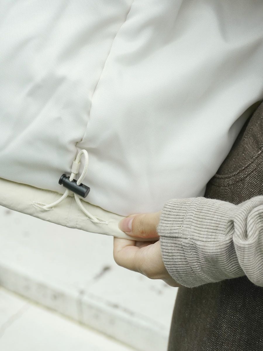 OVERSIZED PADDED GILLET[ECRU] | 1LDK (ワンエルディーケー) 公式サイト
