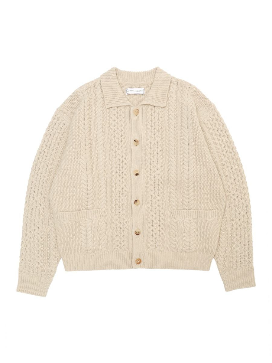ALAN KNIT CARDIGAN[OYSTER] | 1LDK (ワンエルディーケー) 公式サイト