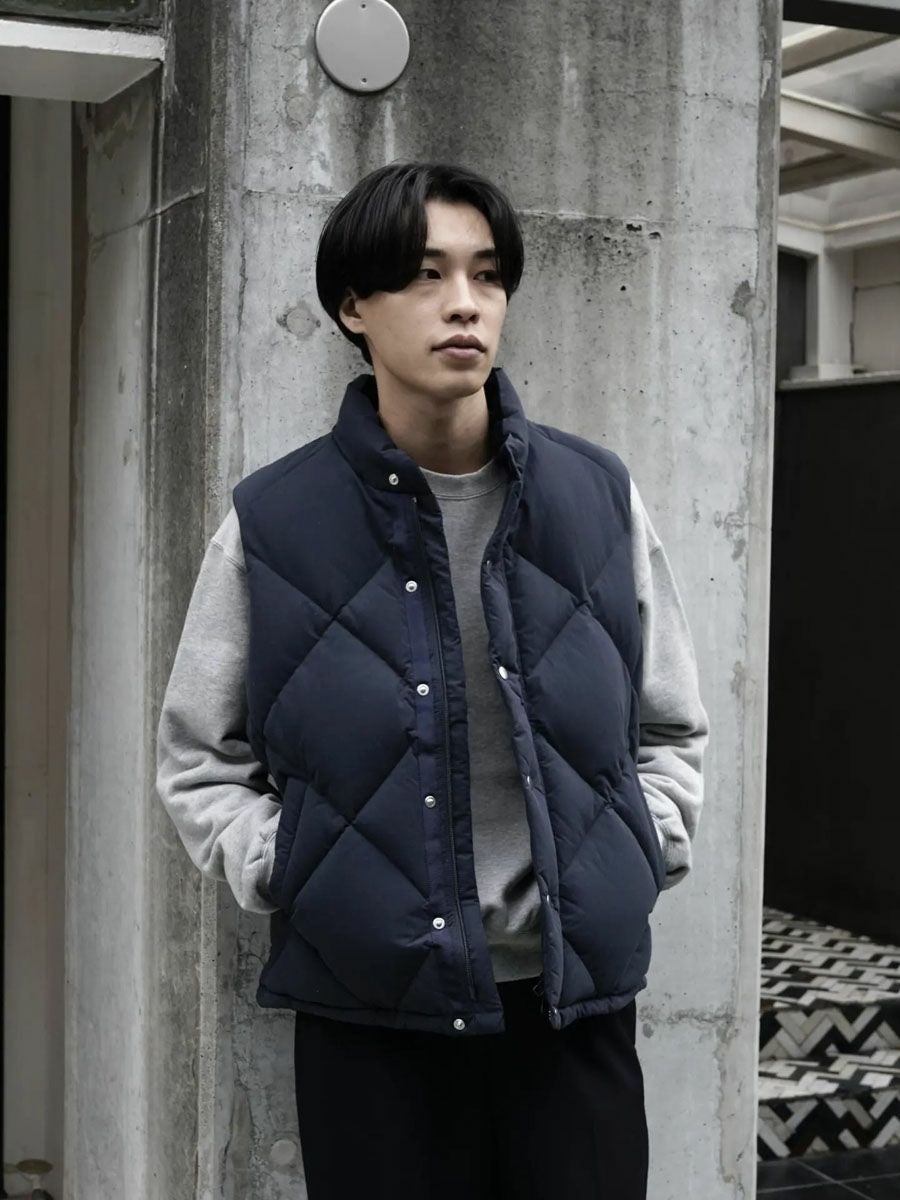 universal products ベスト　1ldk ネイビー QUILT DOWN VEST[D.NAVY] | 1LDK (ワンエルディーケー) 公式サイト